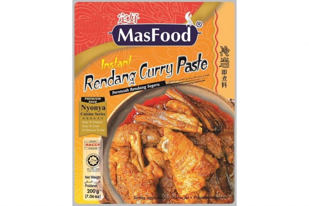 Top 10 Best Instant Rendang in Malaysia 2025 3 MasFood Instant Rendang Curry Paste