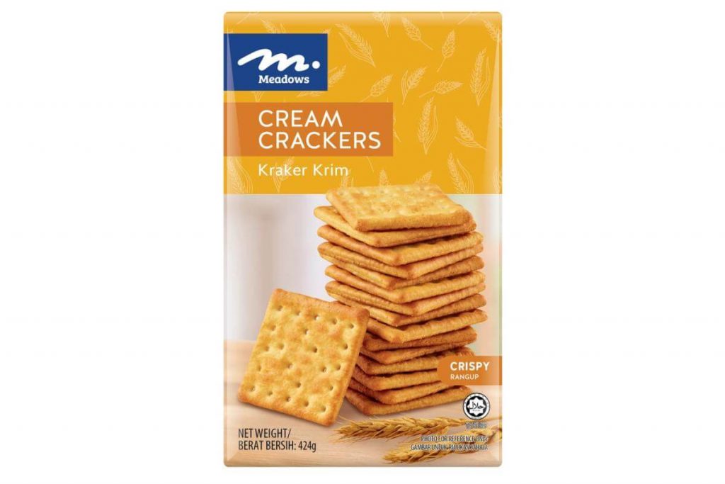10 Biskut Krim Terbaik di Malaysia 2025 11 Meadows Cream Crackers