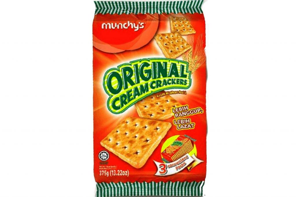 10 Biskut Krim Terbaik di Malaysia 2025 4 Munchys Original Cream Crackers