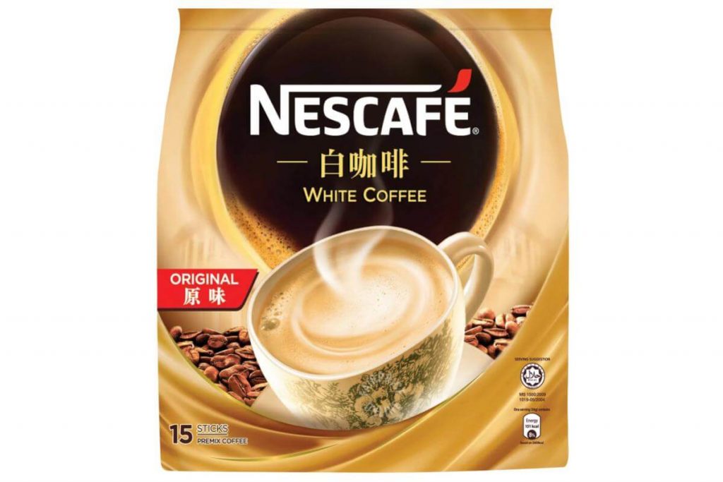 10 Kopi Putih Terbaik di Malaysia 2025 3 Nescafe White Coffee Original