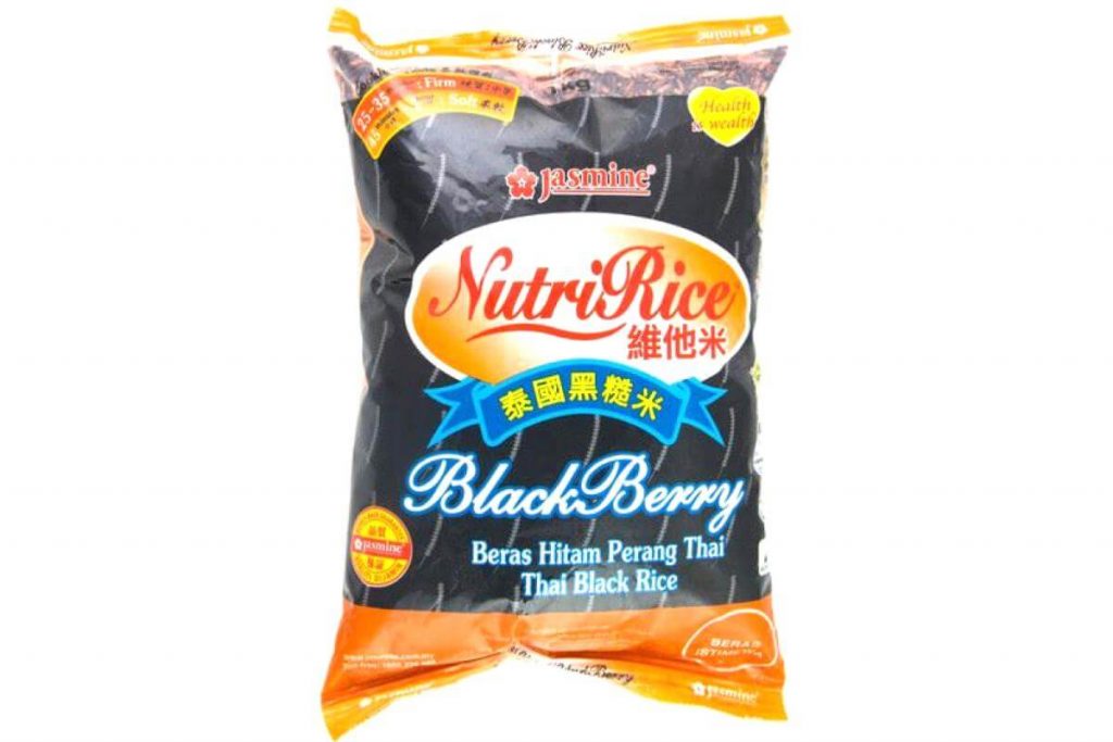 10 Beras Hitam Terbaik di Malaysia 2025 9 NutriRice Jasmine Black Berry
