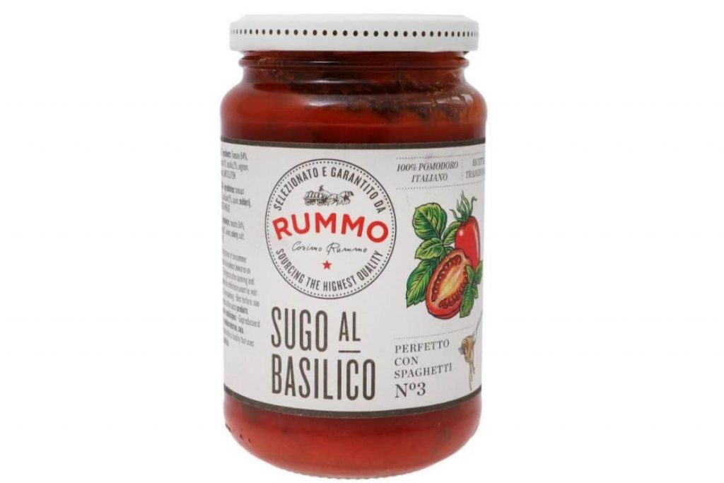 10 Sos Pasta Terbaik di Malaysia 2025 3 Rummo Sugo Al Basilico Pasta Sauce