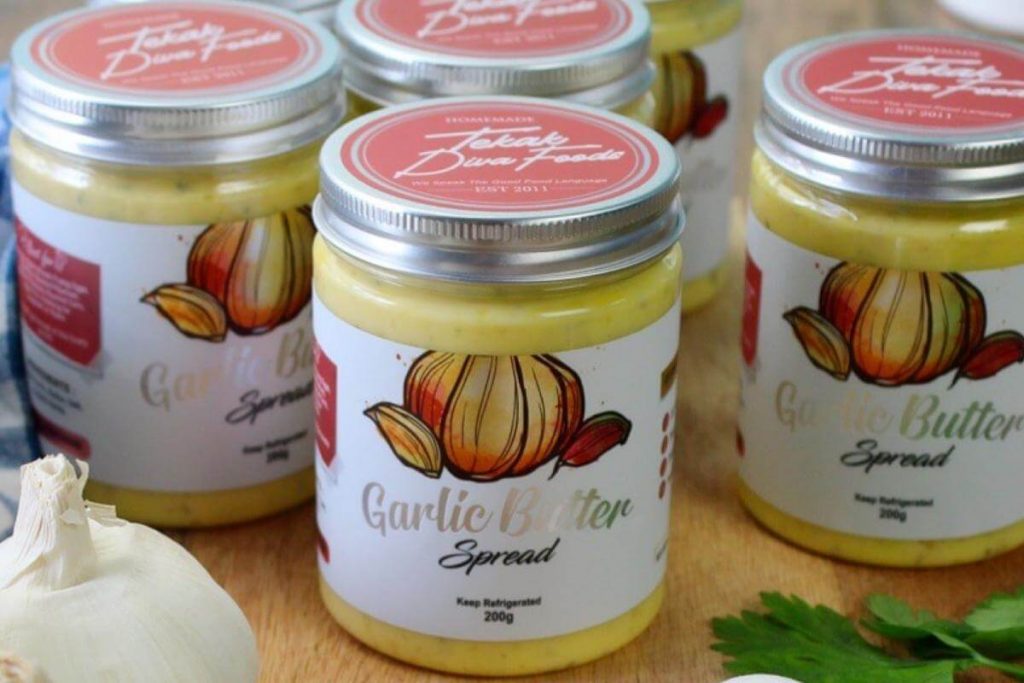 10 Mentega Bawang Putih Terbaik di Malaysia 2025 3 Tekak Diva Foods Garlic Butter Spread