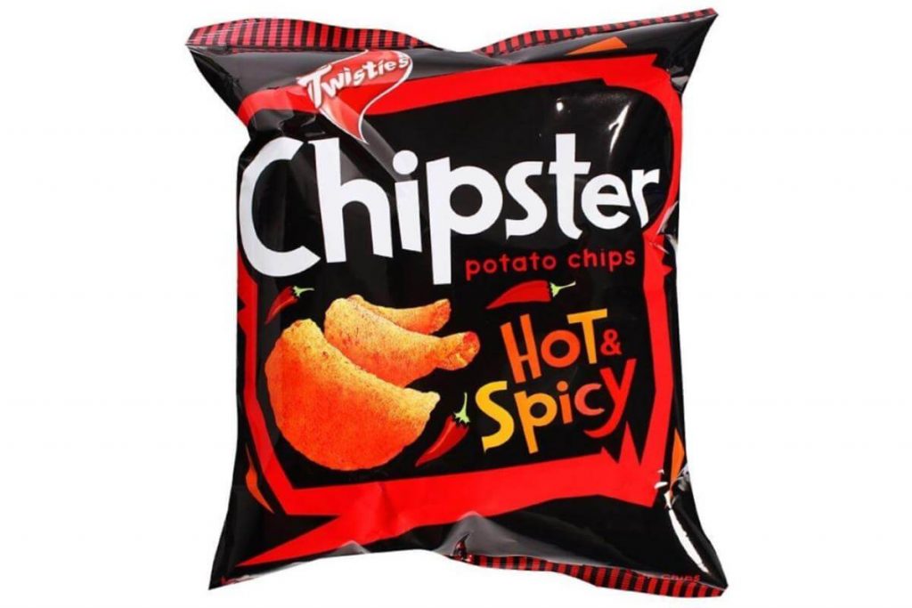 10 Kerepek Kentang Terbaik di Malaysia 2025 9 Twisties Chipster Potato Chips Hot and Spicy