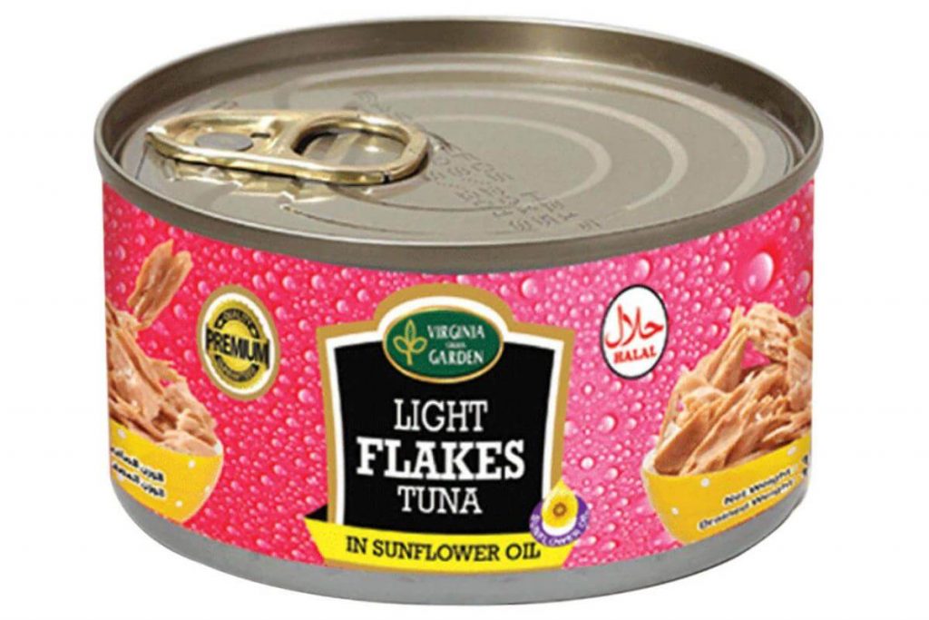 10 Tuna dalam Tin Terbaik di Malaysia 2025 6 Virginia Garden Light Flakes Tuna in Sunflower Oil