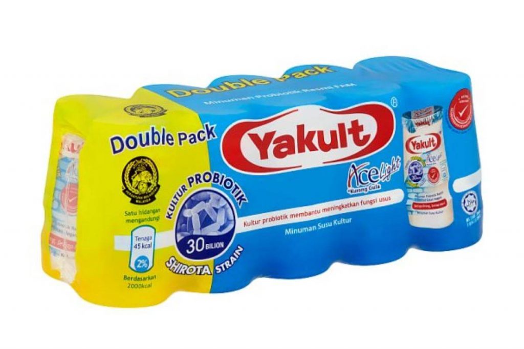 10 Minuman Probiotik Terbaik di Malaysia 2025 3 Yakult Ace Light Cultured Milk Drinks
