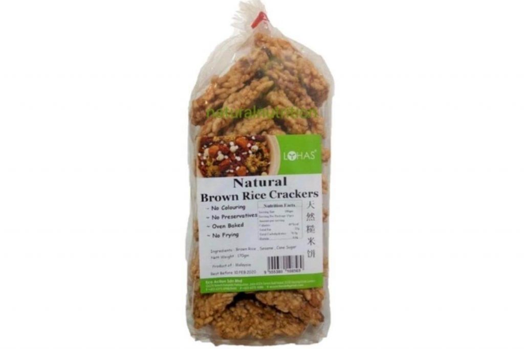10 Kerepek Nasi Terbaik di Malaysia 2025 6 Zens Organic Natural Brown Rice Cracker