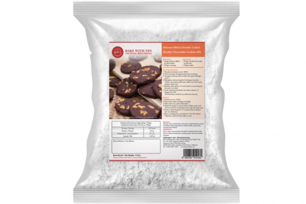 Top 10 Cookie Mix In Malaysia 2025 9 Bake With Yen Double Chocolate Cookies Mix