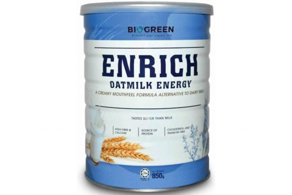 10 Susu Oat Terbaik di Malaysia 2025 8 Biogreen Enrich Oat Milk