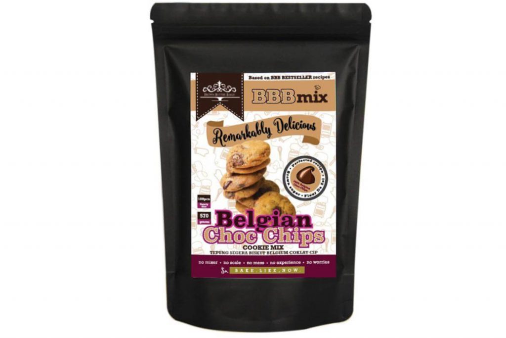 Top 10 Cookie Mix In Malaysia 2025 3 BrownButterBakes Belgian Choc Chip Cookies Mix