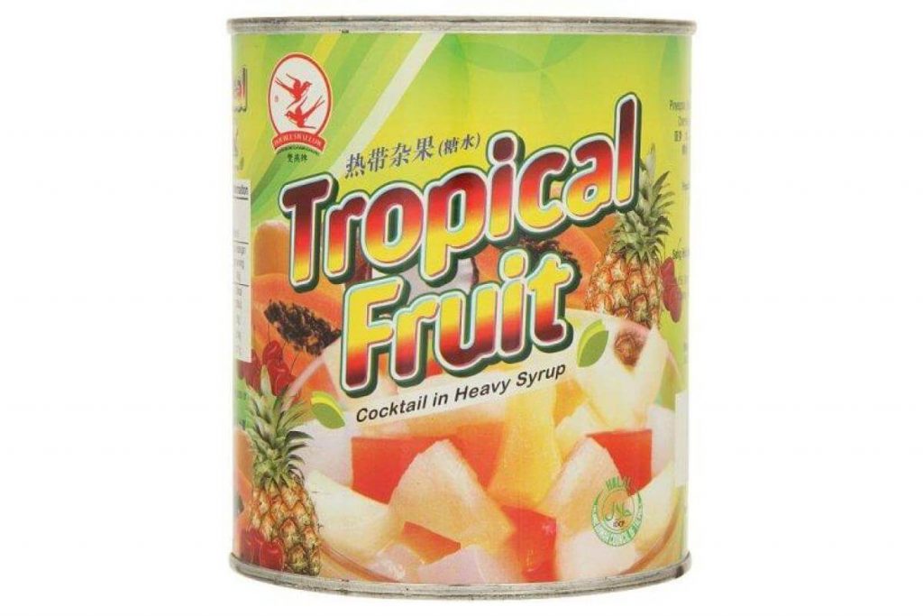 Top 10 Fruit Cocktail In Malaysia 2025 8 Double Swallow Tropical Fruit Cocktail