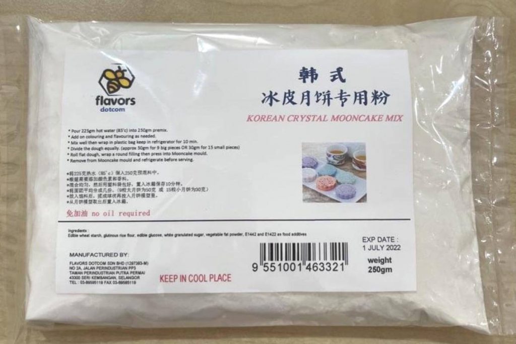 10 Tepung Kuih Bulan Terbaik di Malaysia 2025 5 Flavors Dotcom Korean Crystal Mooncake Mix