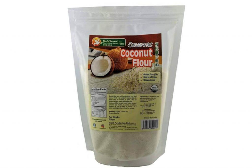 Top 10 Coconut Flour In Malaysia 2025 3 Health Paradise Organic Coconut Flour