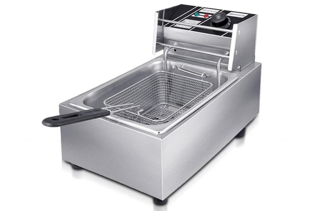 Top 8 Best Deep Fryer in Malaysia 2025 6 Himitzu Commercial Stainless Steel Single Tank Electric Deep Fryer