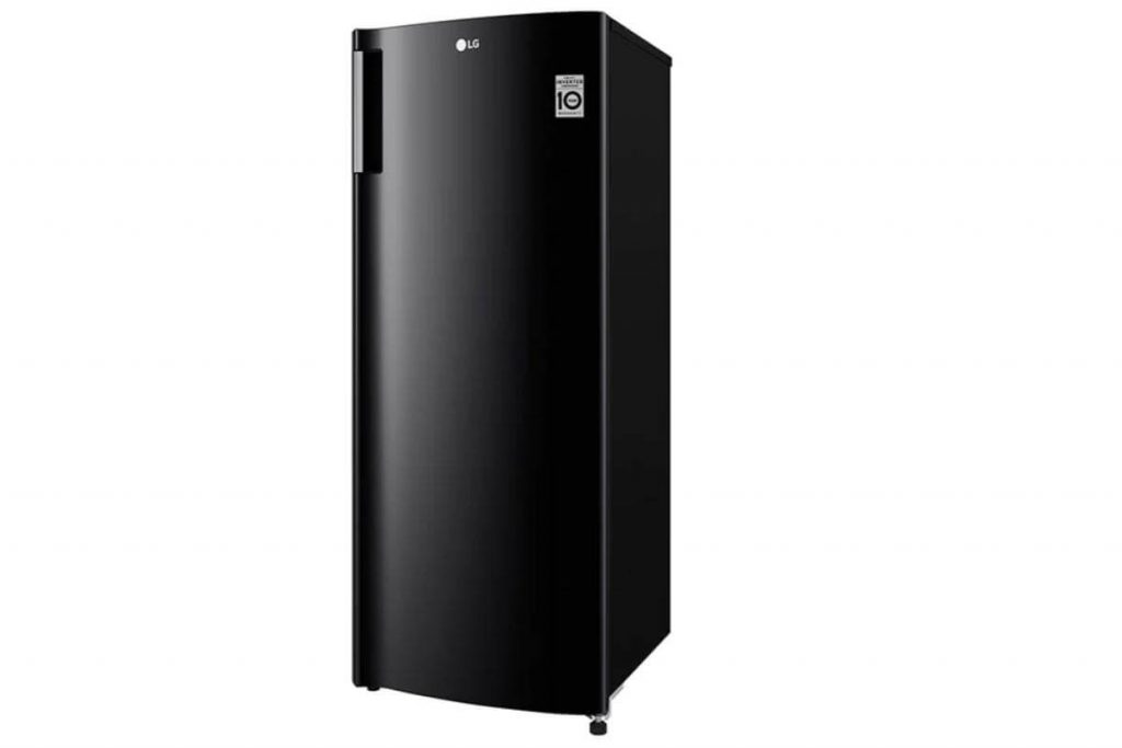 Top 10 Best Freezer in Malaysia 2025 8 LG Limited Edition Black colour Inverter Vertical Freezer GN SHBT