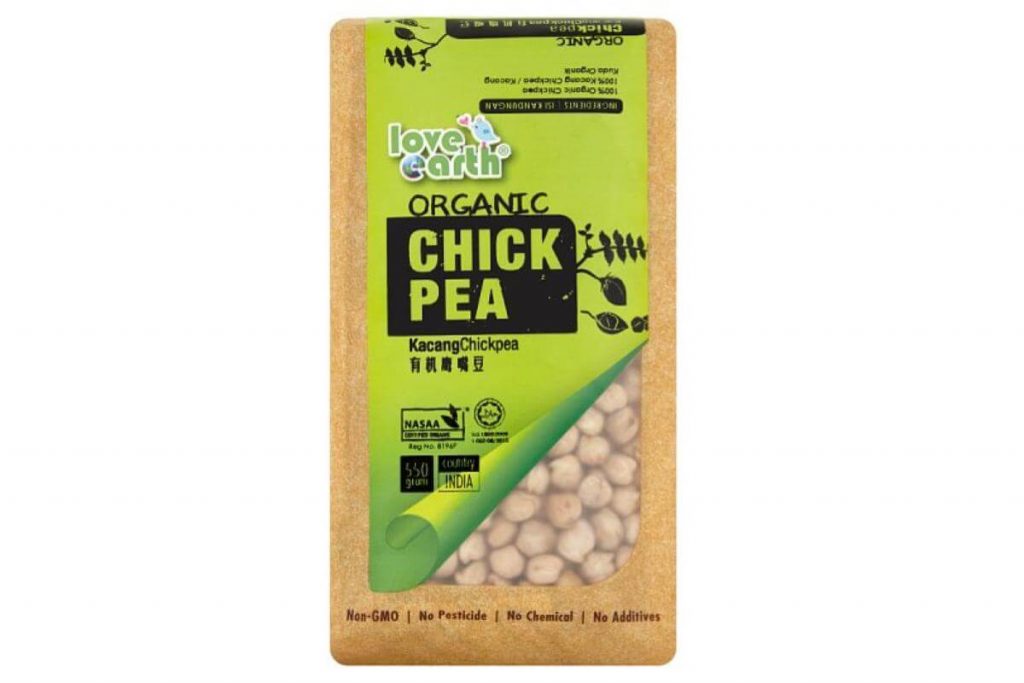 Top 10 Raw Chickpea in Malaysia 2025 7 Love Earth Organic Chickpea