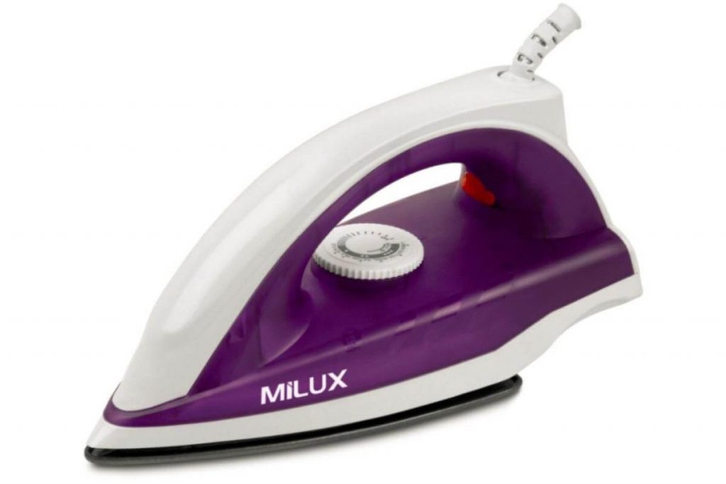 Top 10 Dry Iron in Malaysia 2025 10 Milux Dry Non Stick Clothes Iron