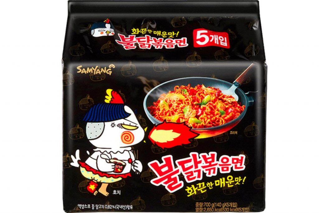Top 10 Korean Ramyeon In Malaysia 2025 3 Samyang Spicy Chicken Noodle