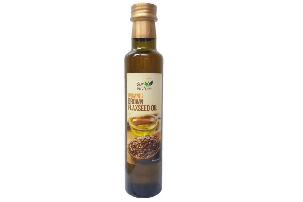 10 Minyak Biji Rami Terbaik di Malaysia 2025 9 Sun Nature Organic Brown Flaxseed Oil