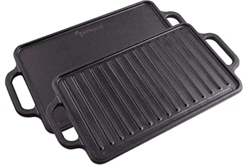 Top 10 Griddle Pan In Malaysia 2025 9 Victoria Rectangular Cast Iron Reversible Griddle Grill