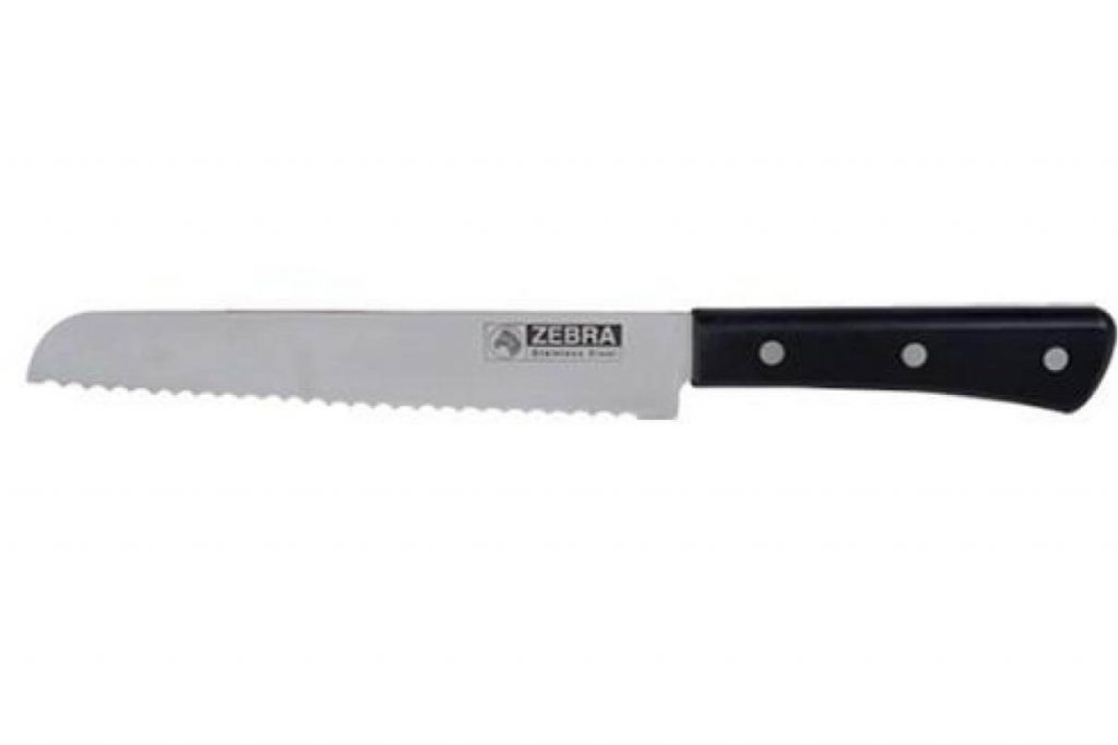 Top 10 Bread Knife In Malaysia 2025 3 Zebra Stainless Steel Bread Chef Knife