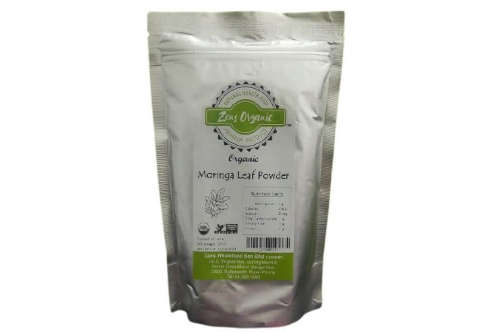 Top 10 Moringa Powder In Malaysia 2025 5 Zens Organic Moringa Leaf Powder