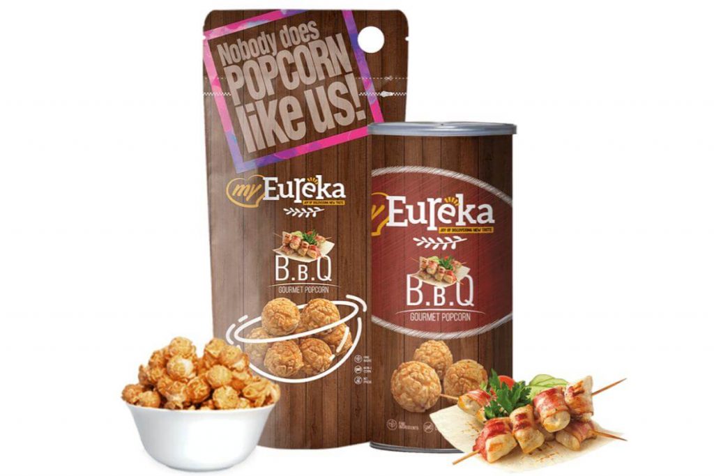 Top 10 BBQ Flavored Snacks In Malaysia 2025 3 Eureka Popcorn Aluminium Pack BBQ