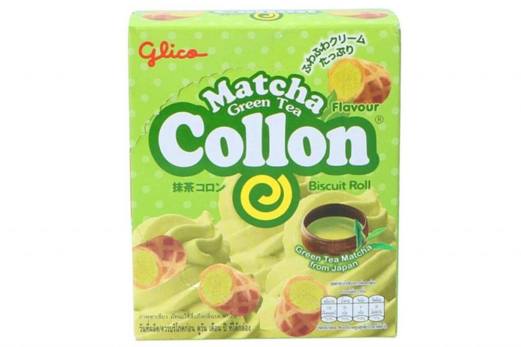 Top 10 Matcha Green Tea Flavoured Biscuits in Malaysia 2025 10 Glico Collon Biscuit Roll Halal Snack Biscuits Matcha Green Tea