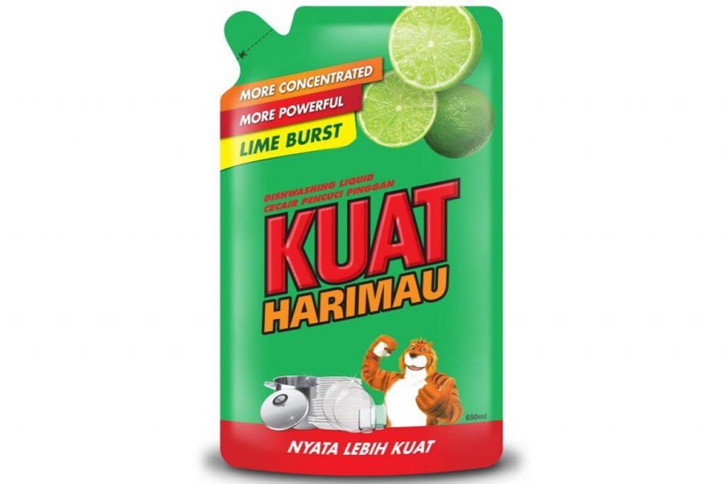Top 10 Dishwashing Liquid In Malaysia 2025 11 Kuat Harimau Dishwashing Liquid Lime