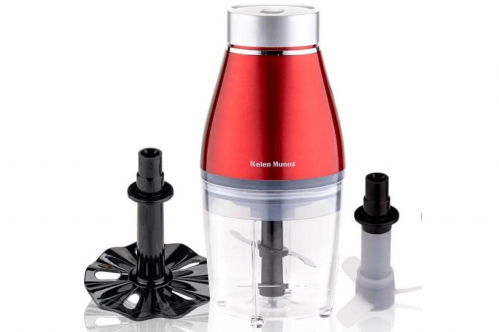 Top 10 Electric Chopper In Malaysia 2025 5 MMX Kelen Munoz Red Multi Functional Mixer Food Chopper Blender