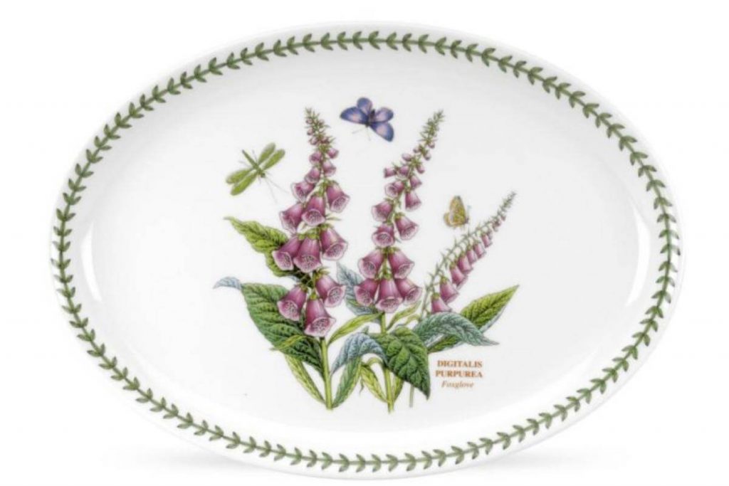 Top 10 Serving Platter In Malaysia 2025 9 Portmeirion Botanic Garden Single Oval Platter