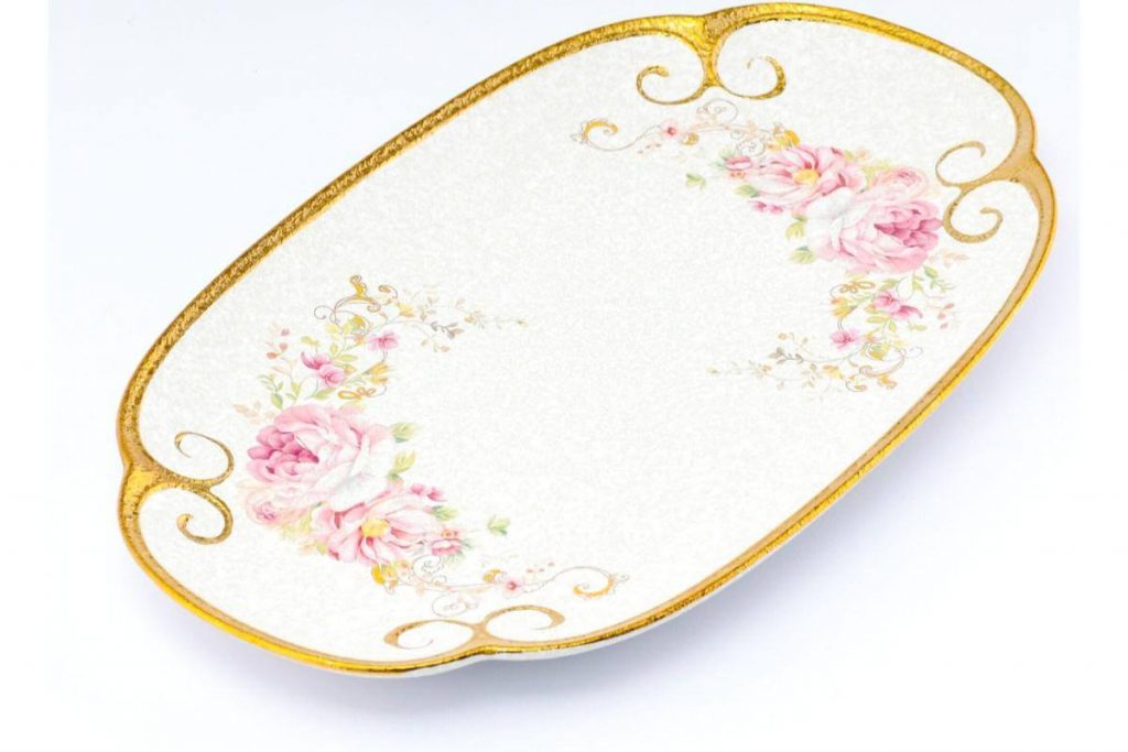 Top 10 Serving Platter In Malaysia 2025 11 Queens High Quality Embossed Serving Platter