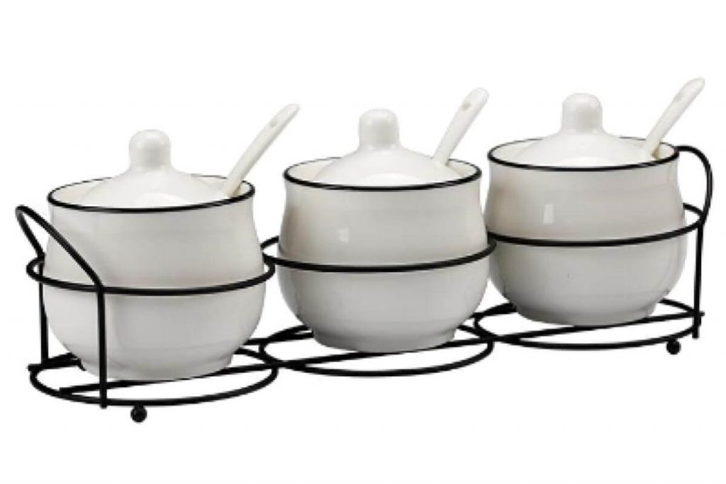 Top 10 Seasoning Container In Malaysia 2025 4 SimplerLife Ceramic Condiment Jar