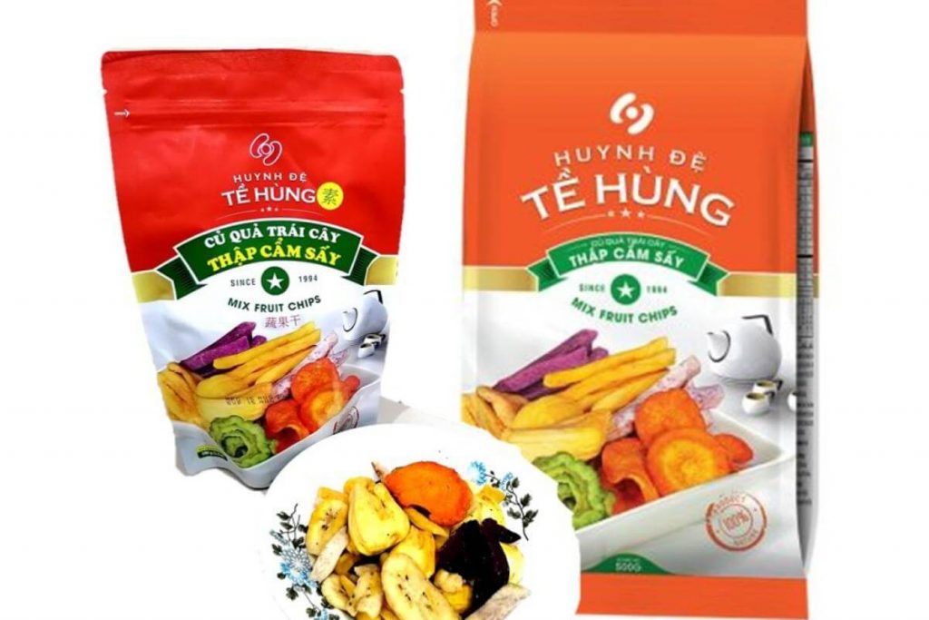 Top 10 Veggie mixed snacks in Malaysia 2025 4 TE HUNG Mix Fruit Chip