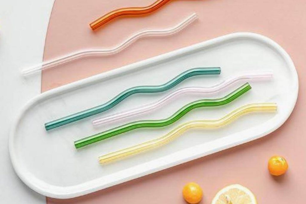 Top 10 Reusable Straw In Malaysia 2025 7 Annil Borosilicate Glass Wavy Straw