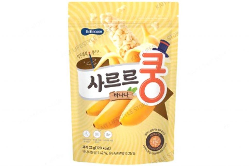 Top 10 Banana Biscuits in Malaysia 2025 11 BeBecook Melting Puff Snacks Banana
