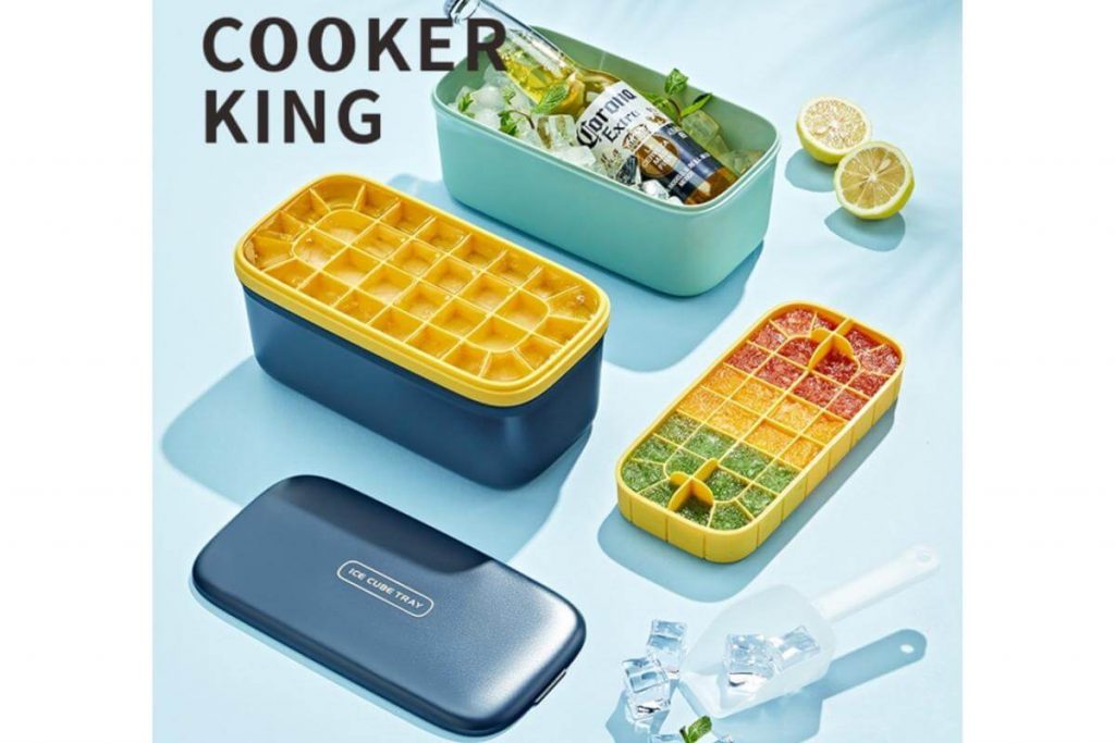 Top 10 Ice Mold In Malaysia 2025 10 Cooker King Grid Ice Cube Tray
