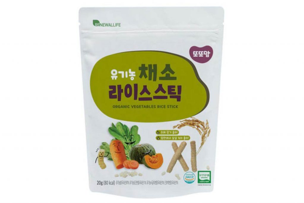 Top 10 Baked Grain Snacks in Malaysia 2025 8 DDODDOMAM Organic Rice Stick Vegetables