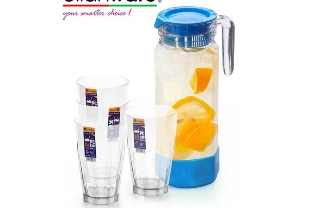 Top 10 Glass Jug In Malaysia 2025 9 Elianware Glass Drinking Water Jug Set