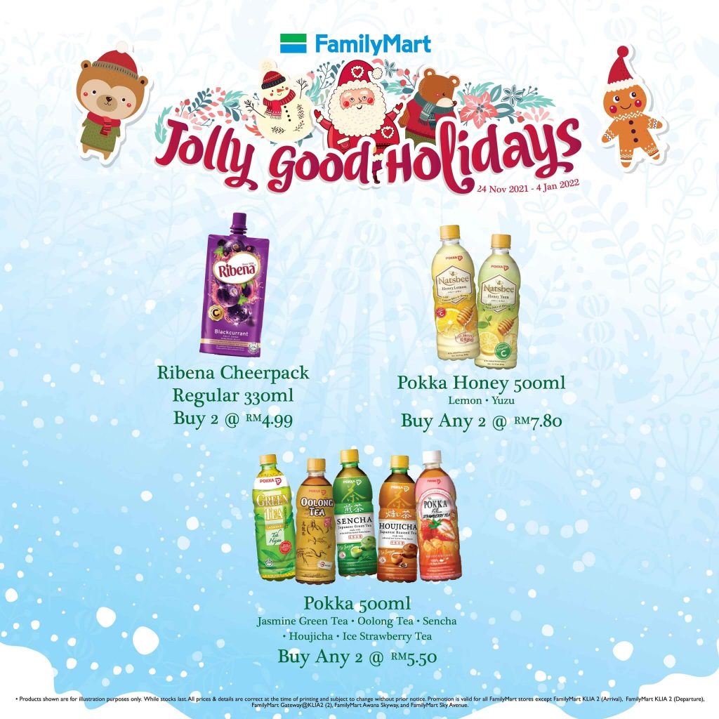 Family Mart Holidays Promotion Until 4 Jan 2022! 48 Family Mart Holidays Promotion Until Jan