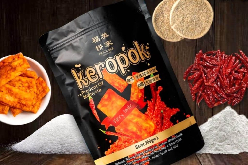 10 Snek Udang Terbaik di Malaysia 2025 5 Hock Bee Keropok Perisa Udang