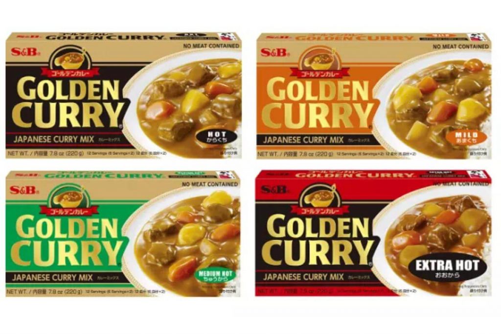 10 Pes Kari Terbaik di Malaysia 2025 7 Japan SB Golden Curry Hot Medium Hot Mild