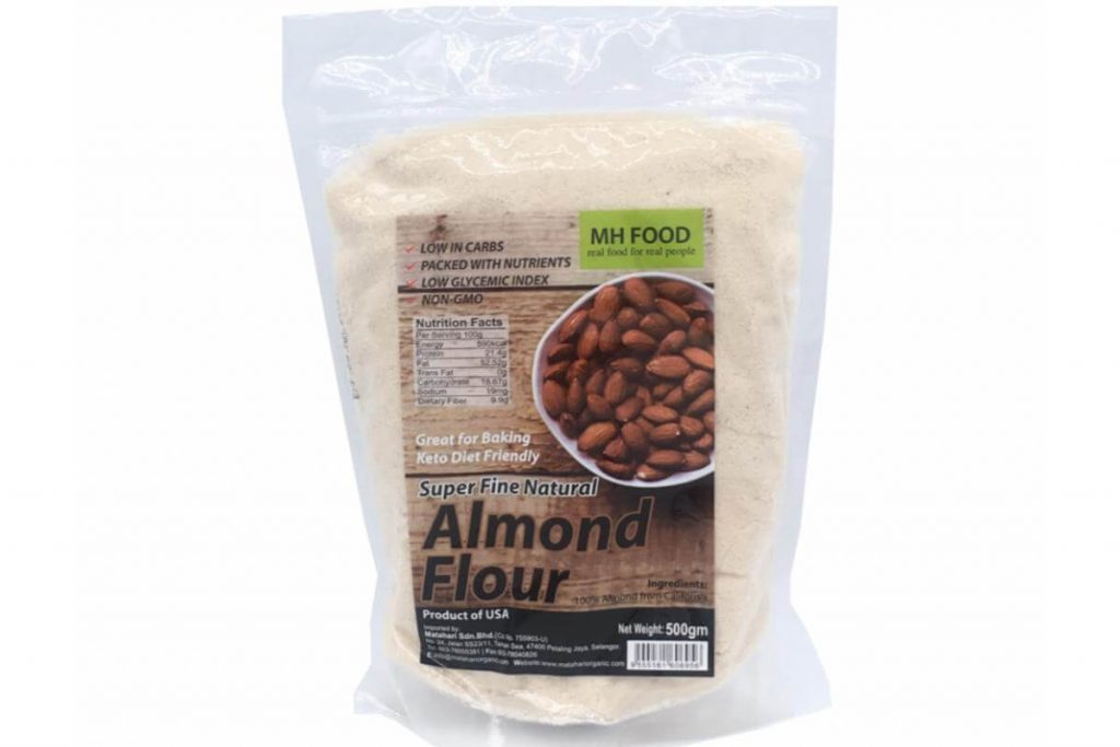 10 Serbuk Badam Terbaik di Malaysia 2025 3 MD Keto Super Fine Natural Almond Flour