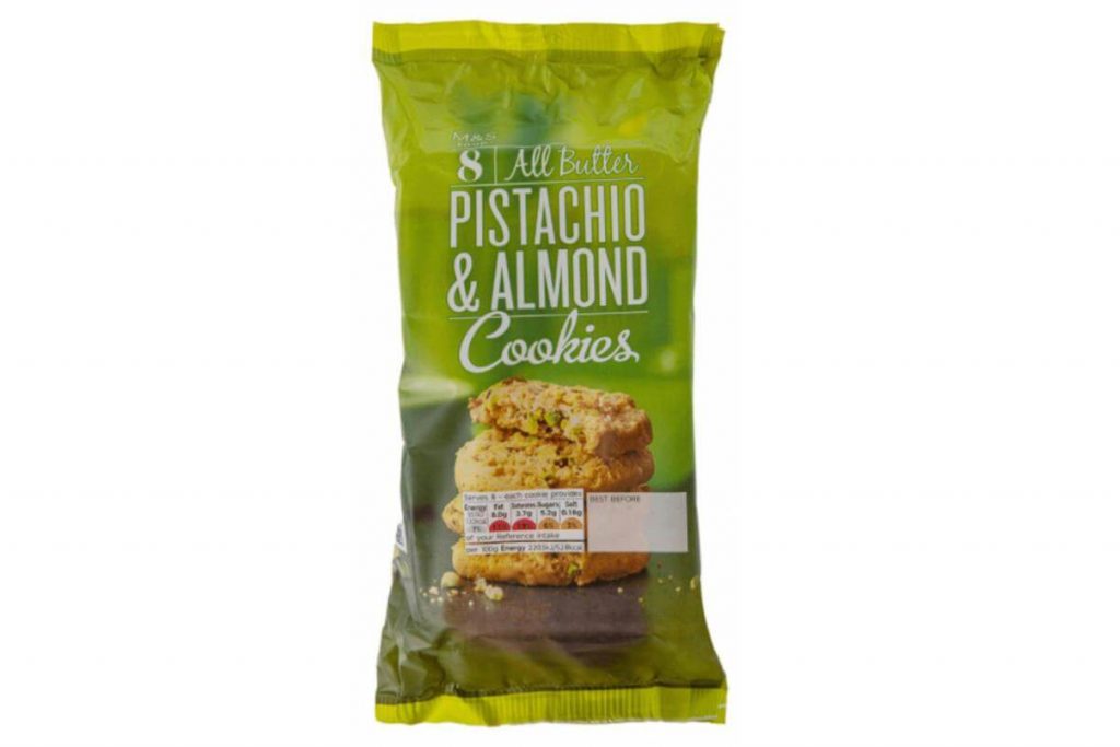 Top 10 Almond Snacks in Malaysia 2025 8 MS All Butter Pistachio Almond Cookies