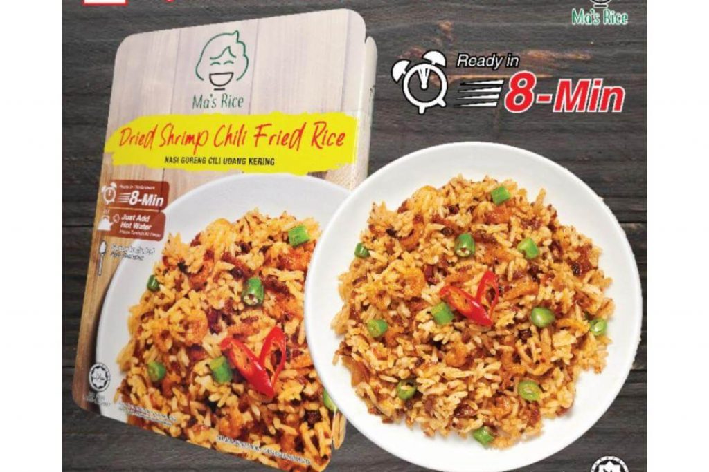 10 Nasi Goreng Segera Terbaik di Malaysia 2025 2 Mas Rice Dried Shrimp Chili Fried Rice