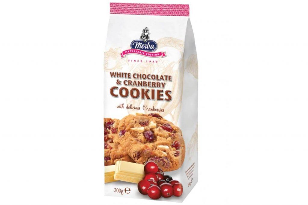 Top 10 Cranberry Snacks In Malaysia 2025 4 Merba Patisserie White Chocolate Cranberry Cookies