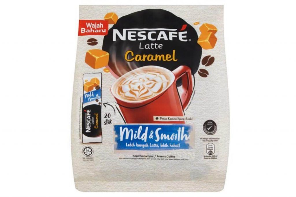 Top 10 3 in 1 Beverages in Malaysia 2025 7 Nescafe Latte Caramel Coffee