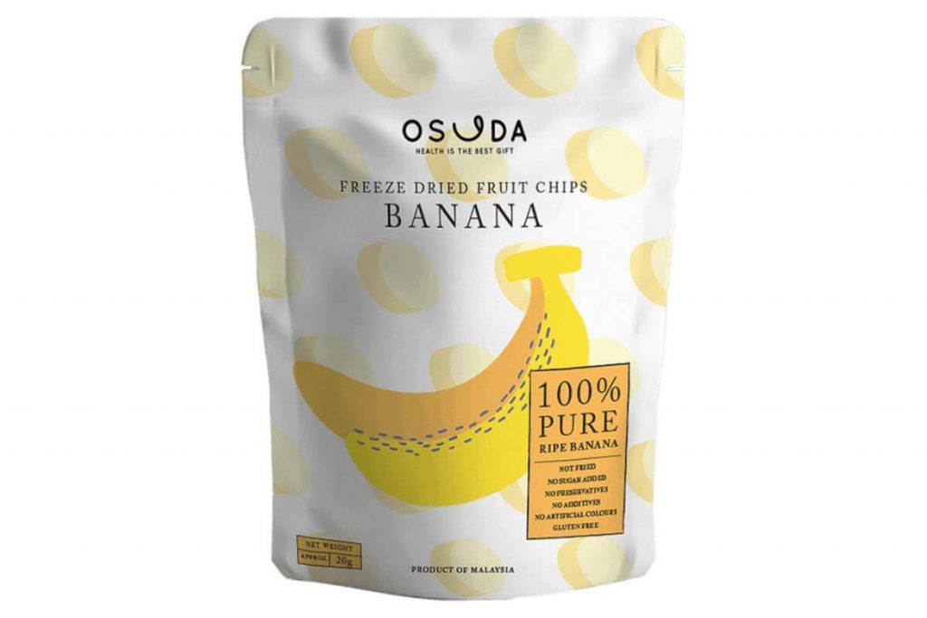 Top 10 Banana Biscuits in Malaysia 2025 2 OSUDA Freeze Dried Fruit Chips Banana