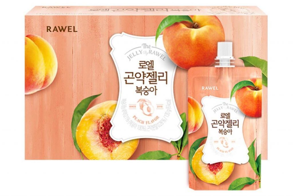 Top 10 Diet Konjac Jelly in Malaysia 2025 9 Rawel Delicious Diet Low Calorie Konjac Jelly Peach Packs