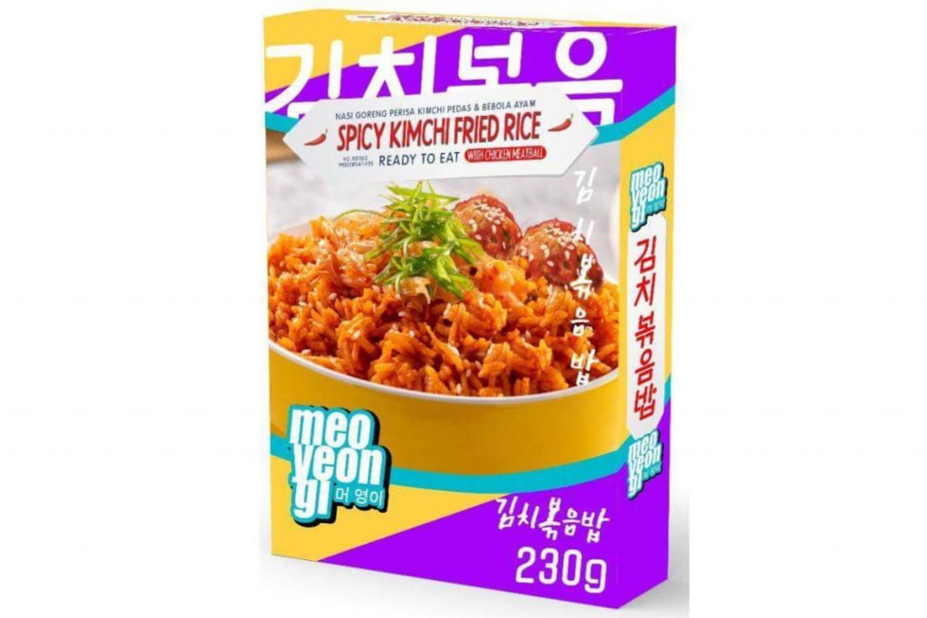 10 Nasi Goreng Segera Terbaik di Malaysia 2025 5 Spicy Kimchi Fried Rice With Chicken Meatballs